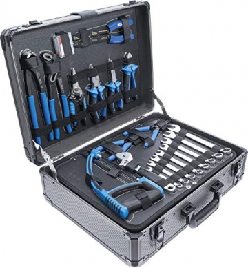 BGS 15501 | Werkzeugkoffer | 149-tlg. | Profi-Werkzeug | Alu-Koffer | gefüllt | abschließbar | Werkzeugkiste | Werkzeugbox - 3