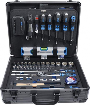 BGS 15501 | Werkzeugkoffer | 149-tlg. | Profi-Werkzeug | Alu-Koffer | gefüllt | abschließbar | Werkzeugkiste | Werkzeugbox - 6