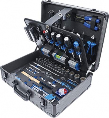BGS 15501 | Werkzeugkoffer | 149-tlg. | Profi-Werkzeug | Alu-Koffer | gefüllt | abschließbar | Werkzeugkiste | Werkzeugbox - 7