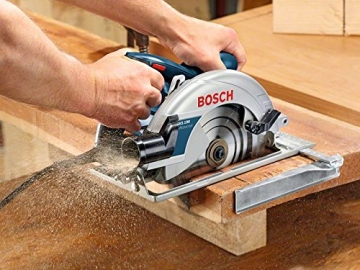 Bosch Professional Handkreissäge GKS 190 (1400 Watt, Kreissägeblatt: 190 mm, Schnitttiefe: 70 mm, in Karton) - 4