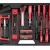 Meister Haushaltskoffer 60-teilig - Werkzeug-Set - Werkzeug für den täglichen Gebrauch / Werkzeugkoffer befüllt / Werkzeugset / Werkzeugbox komplett mit Werkzeug / Werkzeugsortiment / 8973630 - 2
