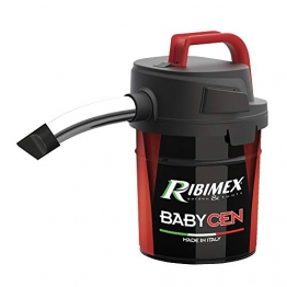 Ribimex PRCEN018, Metall, Elektrischer Aschesauger Babycen Saugleistung, 4 L - 1