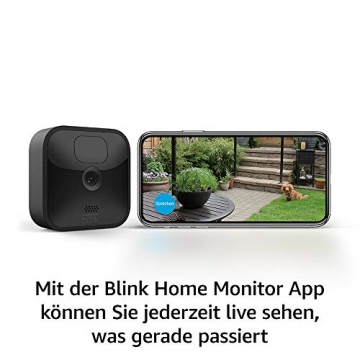 Blink Outdoor – kabellose, witterungsbeständige HD-Sicherheitskamera mit zwei Jahren Batterielaufzeit und Bewegungserfassung | 3 Kameras - 5