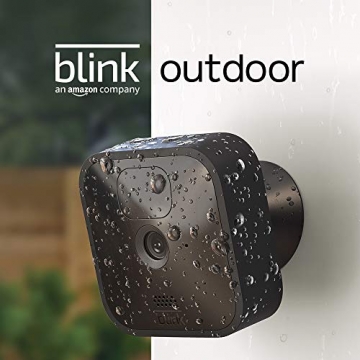 Blink Outdoor – kabellose, witterungsbeständige HD-Sicherheitskamera mit zwei Jahren Batterielaufzeit und Bewegungserfassung | 3 Kameras - 6