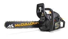 McCulloch Benzin-Kettensäge CS 450 Elite, Motorsäge mit 2000 W Motorleistung, 45 cm Schwertlänge, doppelte Kettenbremse (Art.-Nr. 00096-66.317.18) - 1