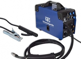 Inverter Schweißgerät MIG-180mini | Multifunktionsgerät | 180 Ampere | Fülldraht (No-Gas) | FLUX | Schutzgas | Elektroden | MMA | E-Hand | MIG | MAG | E-Hand | Digitalanzeige | IGBT - 1