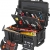 KNIPEX 00 21 37 Werkzeugkoffer „Robust45 Move“ Elektro  Werkzeug-Trolley | Rollkoffer - 