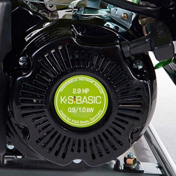 KS BASIC 2200А Stromerzeuger, 5,5 PS 4-Takt Benzinmotor, Aluminium Alternator, Automatischer Spannungsregler (AVR), 2200 Watt, 16A, 230V Generator, für den Heim- und Freizeitbedar - 6