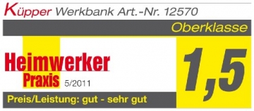 Küpper Werkbank 12577, made in Germany, 170 x 60 x 84 cm - 2