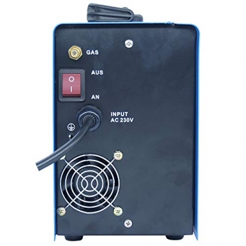 Mig Mag Schweissgerät - Fülldraht Schweißgerät - Schutzgasschweißgerät mit 225 Ampere & Elektrodenschweißfunktion mit 170 Am | Auto. Drahtvorschub - 2&4 Takt - Inverter - Set von Vector Welding - 8