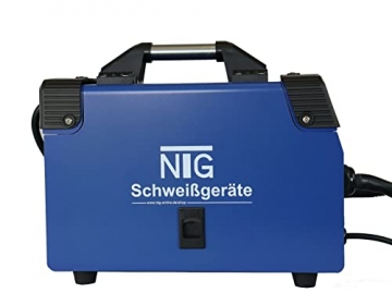 NTG MIG-180mini Inverter Schweißgerät MIG MAG - Schutzgas Schweissgerät mit 180 Ampere auch FLUX/Fülldraht und Elektroden geeignet/E-Hand/Digitalanzeige/IGBT / 230V - 5
