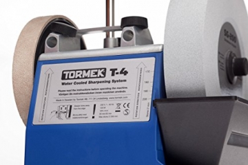 Tormek T4 Original Nassschleifmaschine inkl. SE-77 Vorrichtung für gerade Schneiden - 5