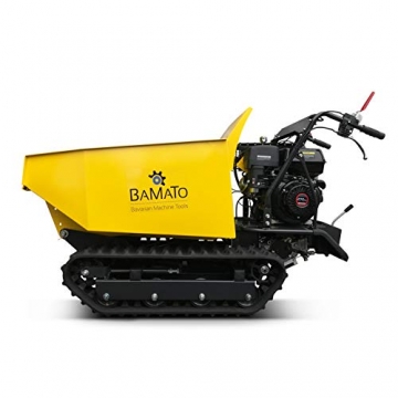 BAMATO Mini Raupendumper/MTR-500PRO / Zuladung: bis 500 kg, kraftvoller 9 PS Motor, 6 Vorwärts- und 2 Rückwärtsgänge - 2