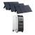 BLUETTI 5100Wh Powerstation mit mit 3× Solarpanel 350W, Mobiler Stromspeicher Solargenerator Erweiterbarer Haushaltsakku und Stromversorgung für Notstromausfälle im Haushalt - 1