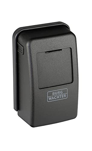 BURG-WÄCHTER 40010 Schlüsseltresor mit 4-stelligem Zahlencode für außen und innen, magnetisch, beleuchtet, sicher, Wandmontage, Key Safe 60L SB, Schwarz - 2