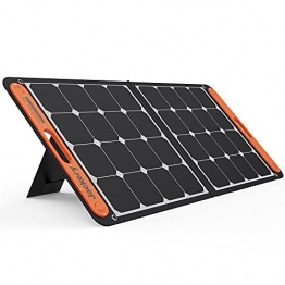 Jackery Faltbares Solarpanel SolarSaga 100 - Solarmodul für Explorer 240/500/1000 Tragbare Powerstation - Solarladegerät mit 2 x USB-Anschluss -100W Outdoor Solargenerator für Camping und Garten - 1