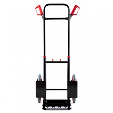 Klappbare Treppensteiger Sackkarre aus Stahl | 120 kg Tragkraft | Stahlrahmen | Sicherheits-Haltegriffe - 5