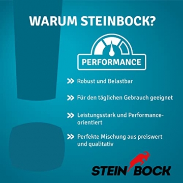 Steinbock Kehrmaschine Turbo manuell | Hand-Kehrmaschine | Reinigungsgerät-Kehrbreite 750 mm | komfortabel & schnell kehren - 6