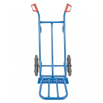 Trestles S20A blau Sackkarre 200kg Treppensteiger Sackkarre Vollgummireifen Sternräder Transportkarre Sackkarren Treppensackkarre Treppenkarre | Stahl | große Schaufel | Sicherheitsgriffe | Made in EU - 6