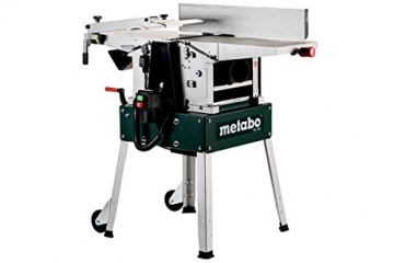 Metabo Hobelmaschine HC 260 C - 2,2 WNB (0114026000) Karton, Abmessungen: 1110 x 620 x 960 mm, Abrichtplatten L x B: 1040 x 260 mm, Spanabnahme Abrichten: 0 - 3 mm - 1