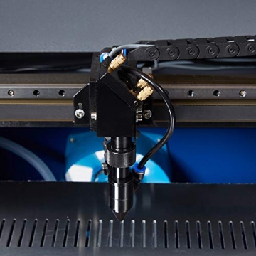 OMTech CO2 Laser Graviermaschine 50W Laserengraver Laser-Gravur Gravurmaschine mit LCD-Steuerung, USB-Anschluss, Luftpumpe, Rotpunkt-Zeiger für Heimwerker (50W-300 x 500 mm) - 8