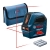Bosch Professional Kreuzlinienlaser GLL 2-10 (roter Laser, Max. Reichweite: 10 m, 3x AA Batterien, Schutztasche, im Karton) - 1