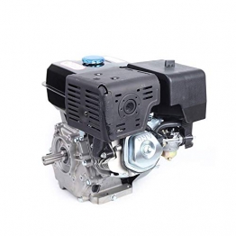 15 PS 9 KW Benzinmotor HaroldDol 4-Takt 420CC Standmotor Kartmotor Austauschmotor Zwangsluftkühlung Einzylinder Motor mit Ölalarm (25mm Wellendurchmesser) - 1